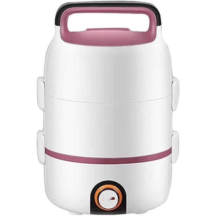 Mini Rice Cooker, riz Voyage Cuisinière électrique Petit, Boîte