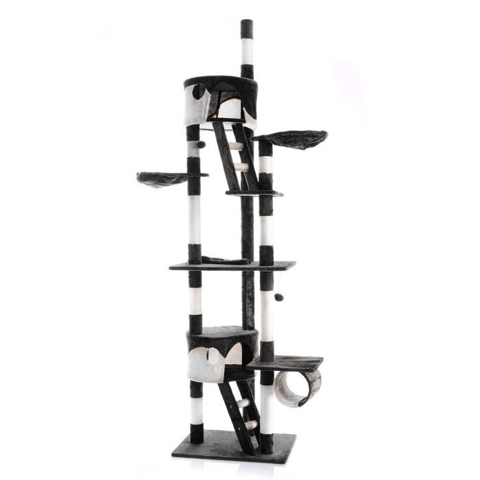 Meilleurs prix pour Arbre à chat 240-260cm en noir