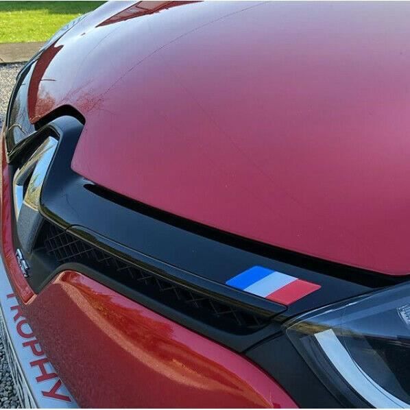 french flag domed front badge for Renault Clio 4 20132019 all models