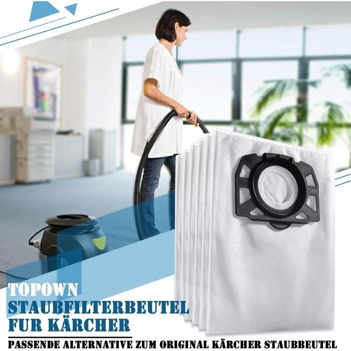 TOPOWN 10 pcs Sac aspirateur karcher WD4 WD5 WD6 WD4 Premium WD5