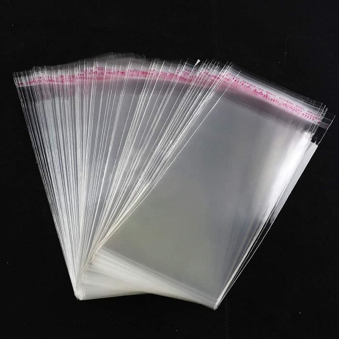 10 Sachets cellophane alimentaire 145 x 235 mm : Chez