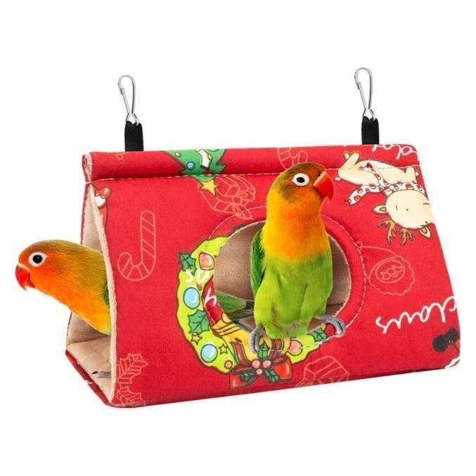 Nid Douillet En Peluche Pour Oiseaux - Hamac D'hiver Pour Cage | Repos, Nidification, Jeu - 6