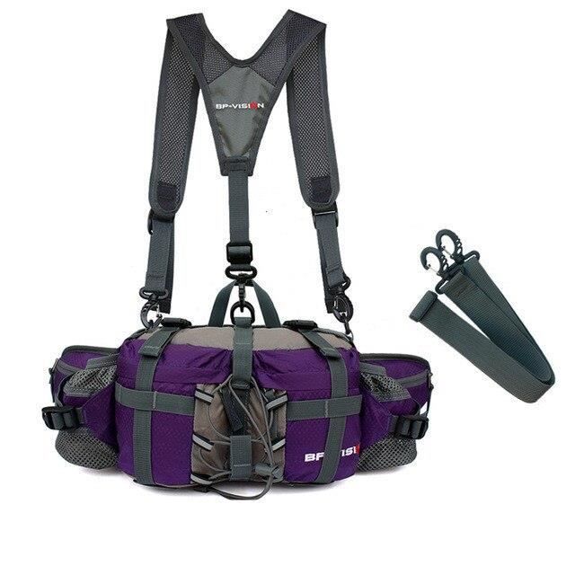 Sac Banane Mil-Tec MULTI PURPOSE - Noir - Nylon - Pour Randonnée, Voyage, Sport