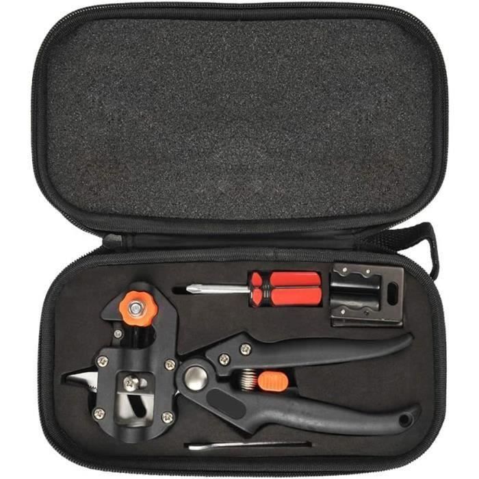 Sécateur Jardin Professionnel - Lot De 3 Ciseaux Taille Branches (Acier Inoxydable)