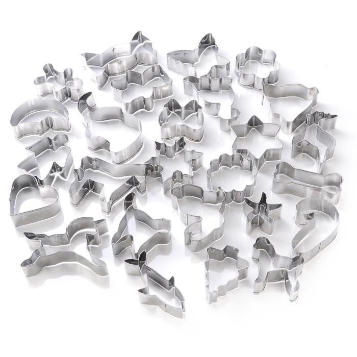 4pcs/set Rose Forme Acier Inoxydable biscuit fondant moule emporte-pièces #ORP 4pcs/set Rose Forme Acier Inoxydable biscuit fondant moule emporte-pièces #ORP