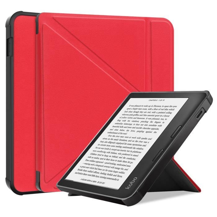 Accessoire liseuse - eBook Kobo Etui SleepCover Rouge pour Liseuse