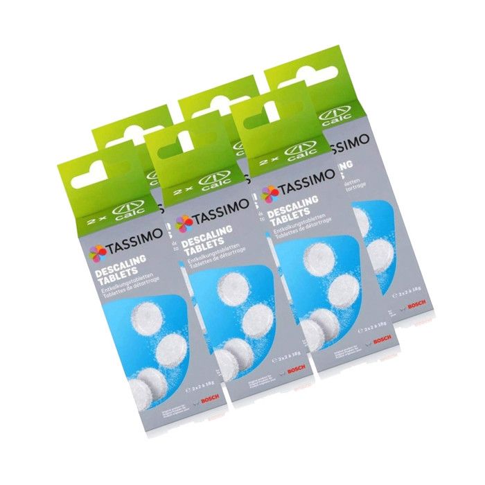 Pastilles Détartrage Bosch TCZ8002 - Lot De 3 - Pour Machines à Café Et Bouilloires - Efficace Et Simple