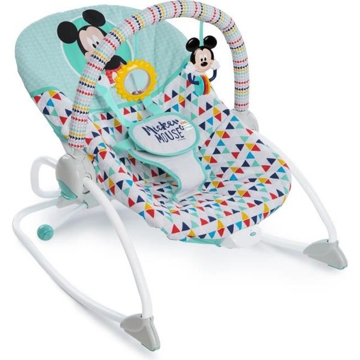 Disney Baby Mickey Transat Evolutif Happy Triangles Garcon Et Fille Transat Evolutif Mickey Happy Triangles Achat Vente Transat Cdiscount