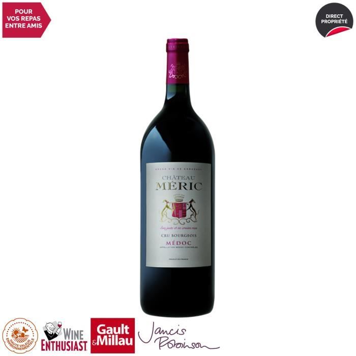 Château Méric Cru Bourgeois MAGNUM Rouge 2016 - 75cl - Vin Rouge de ...