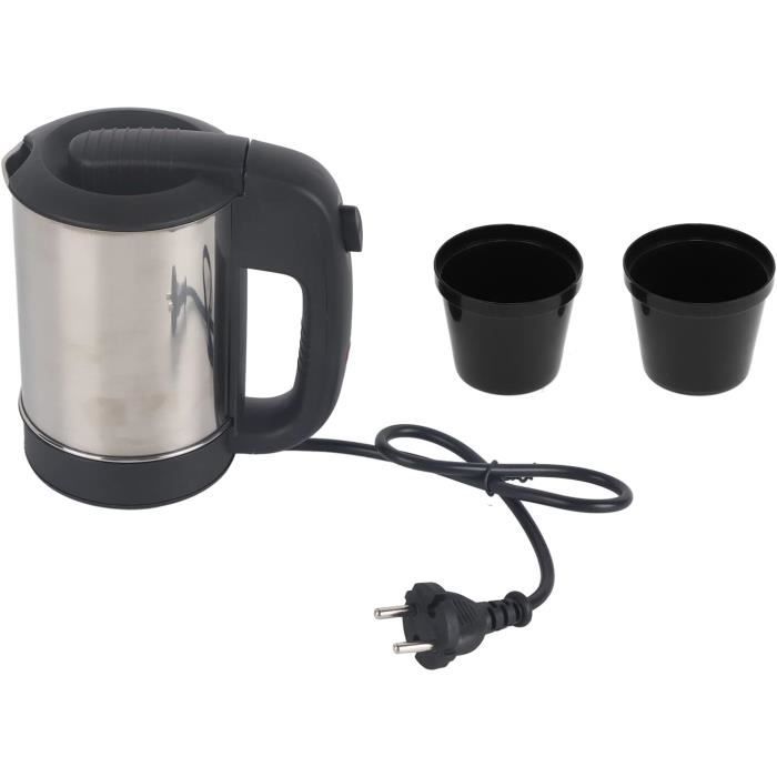 Bouilloire électrique Portable 500ml - Acier Inoxydable, ébullition Rapide, Couleur Lavande