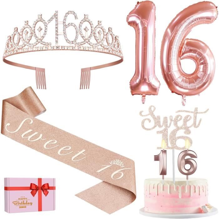 Écharpe à paillettes pour fête d'anniversaire sur le thème de la petite sirène, princesse, épaule, joyeux anniversaire, décoration de fête
