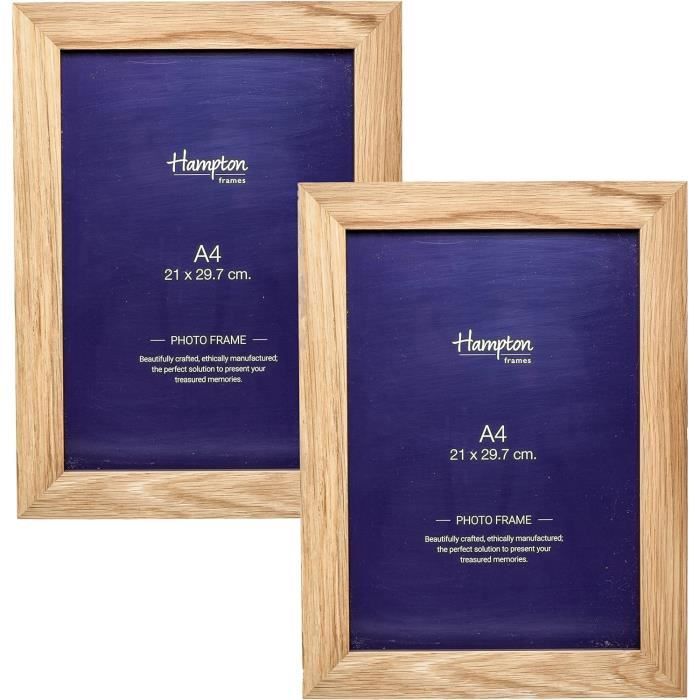 Lawrence Frames Cadre Photo Flottant Métal 12,7 X 17,8 Cm - Design Contemporain Noir