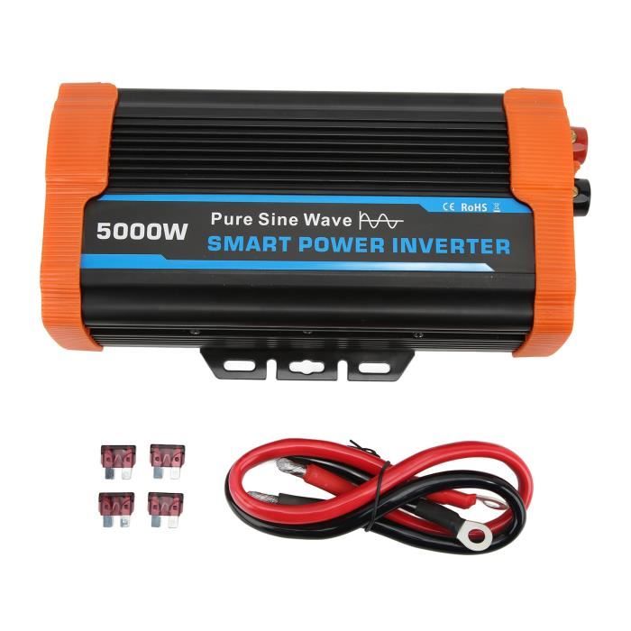 Onduleur Voiture 70W - Convertisseur 12V DC Vers 220V AC - Prise Allume-cigare