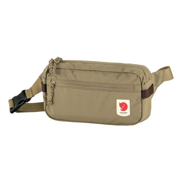 Fjällräven Sac banane marron pour femme et homme - High Coast Hip Pack Clay 262072 Fjällräven Sac banane marron pour femme et homme - High Coast Hip Pack Clay 262072