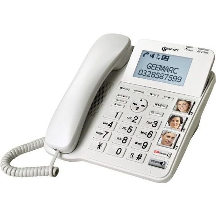 Telephone Fixe Photo Cdiscount