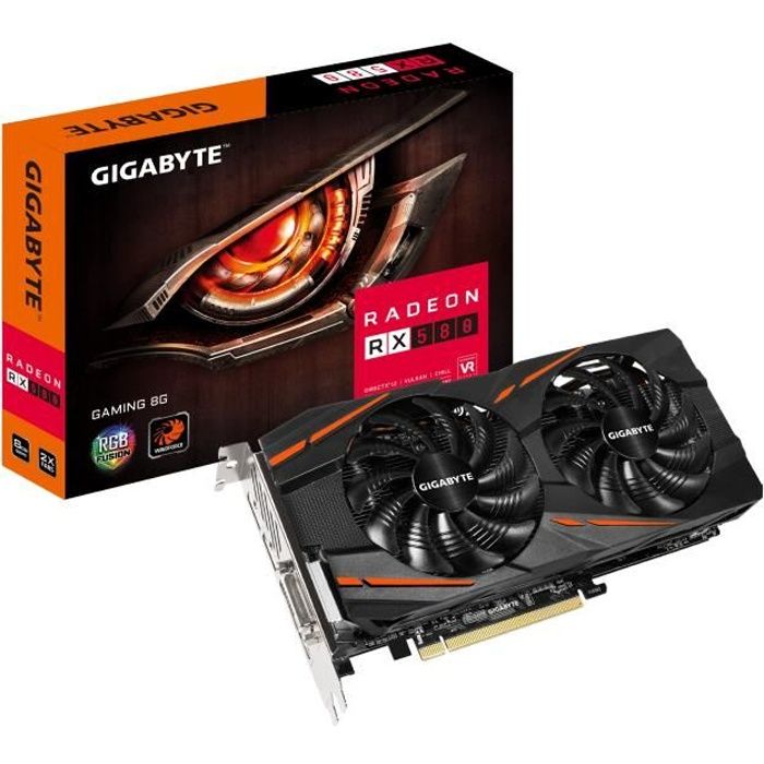 Aorus Radeon Rx 580 Gigabyte Carte Graphique AORUS Radeon™ RX580