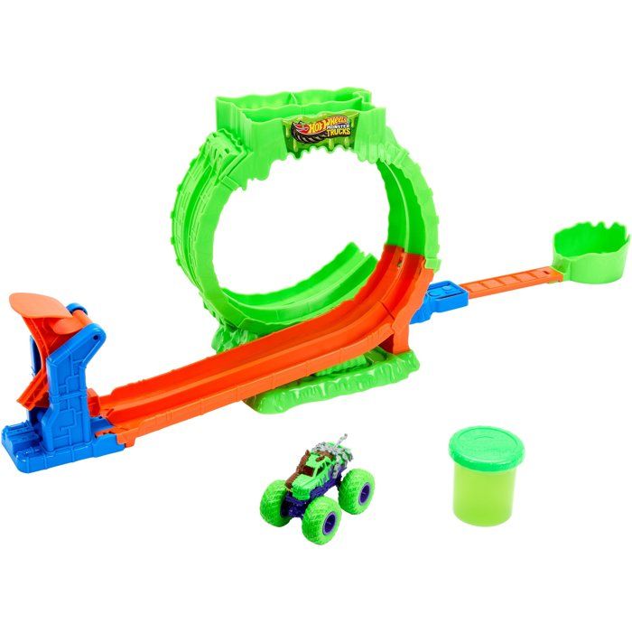 Playset MATTEL Slime Looping & Saut JMK91 Double jouabilité Slime inclus Figurine