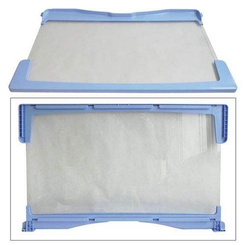 Clayette verre + profils bleus ou blancs