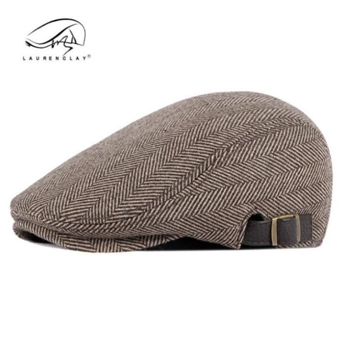 yyzlvffm Béret Homme Grande Taille Chapeau Grosse Tête Homme Automne Et  Hiver Gavroche Casquette Haut De Gamme Béret Casquettes XL Kaki :  : Mode