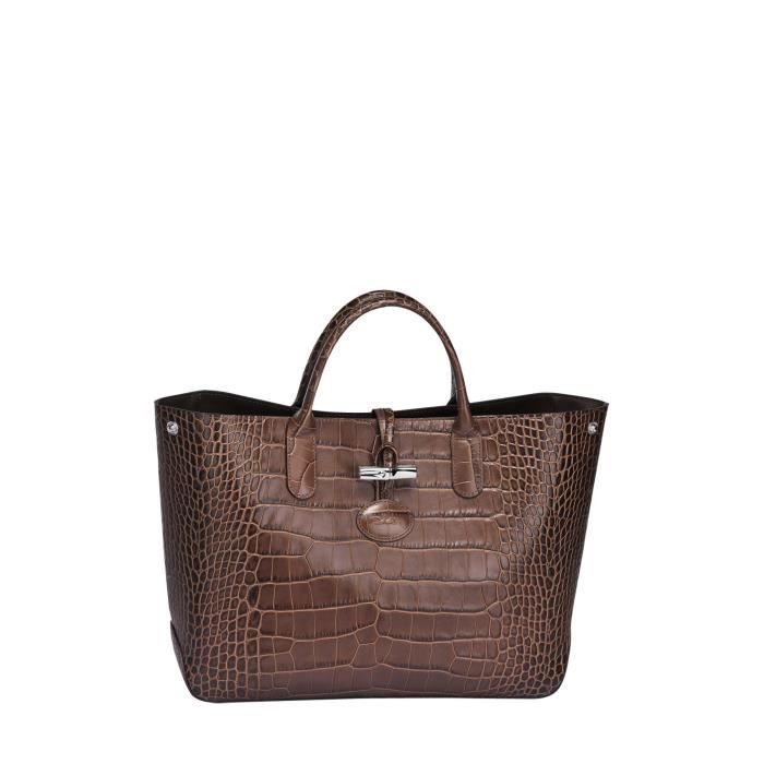 sac longchamp effet croco
