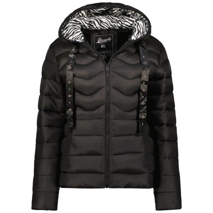 GEOGRAPHICAL NORWAY BONITA doudoune fine Femme Noir - Femme