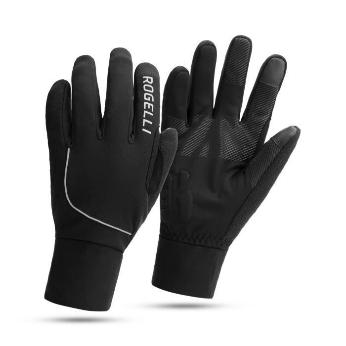 Gants Hiver INBIKE - Chauds Et Imperméables - Doublure Polaire - Doigts Tactiles - Velo/Ski/VTT