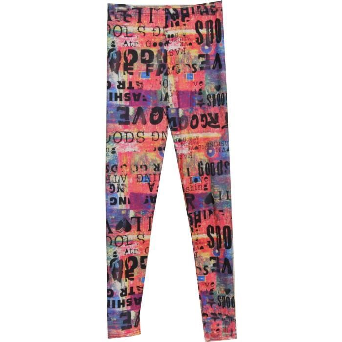 Leggings Caleçon Femme Imprimé Tags !