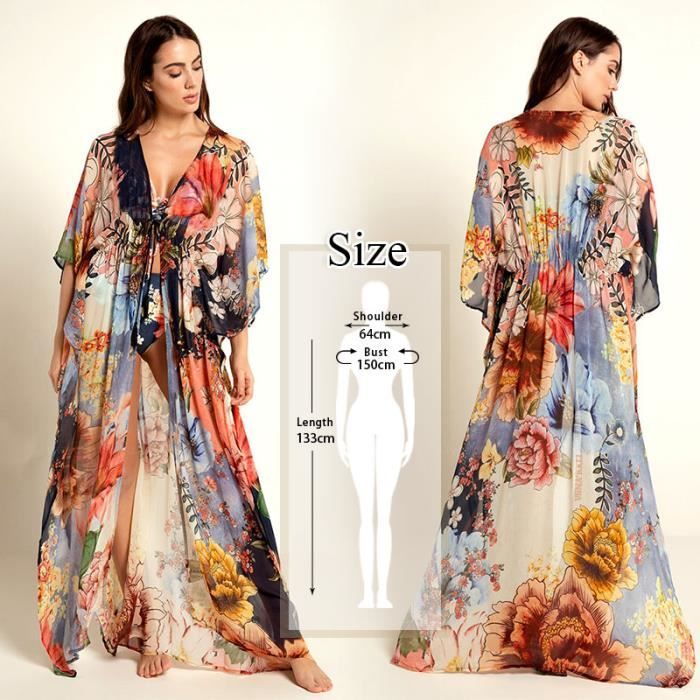 Robe de Plage Femme Légère en Coton avec Broderies main image 0