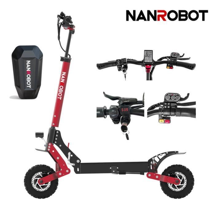 Kickplate (repose-pied) Pour Trottinette électrique Boyueda, Nanrobot D4, Etc. - Neuf Sous Emballage