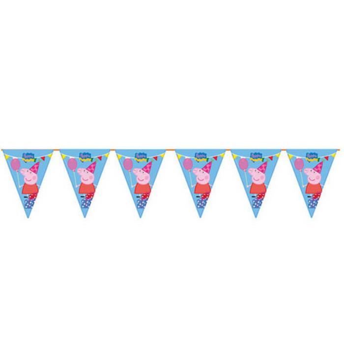 Guirlande Banniere Deco Anniversaire Peppa Pig Cdiscount Maison Guirlande Banniere Deco Anniversaire Peppa Pig Cdiscount Maison