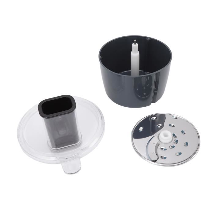 Kit Coupe-légumes Pour Thermomix TM5/TM6 - 5 Accessoires En Inox Et ABS - Lave-vaisselle Safe - Haute Efficacité