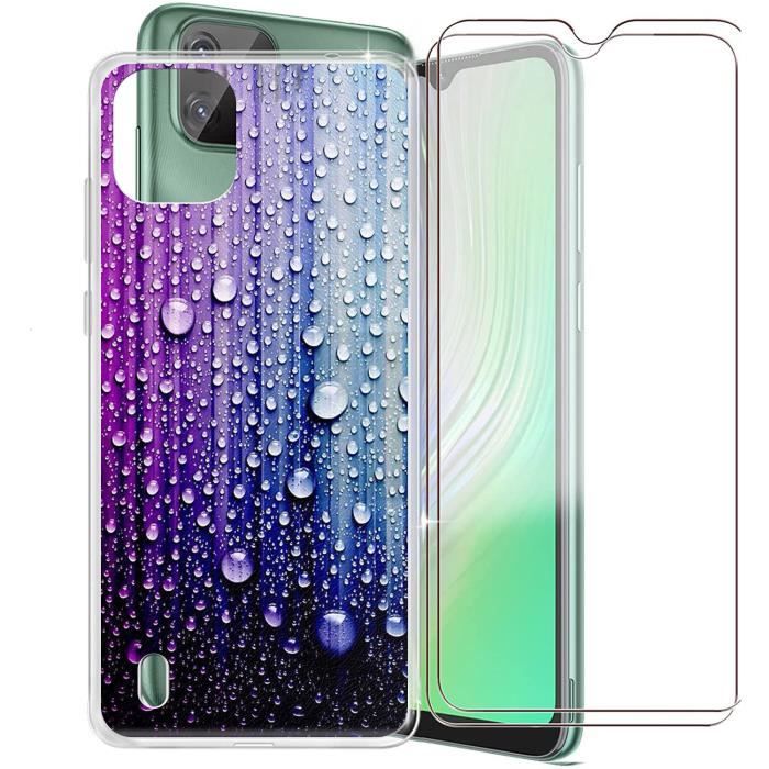 Kit De Protection Complet Pour ZTE Blade A452 X3 – Verre Trempé + Coque Transparente Antichoc