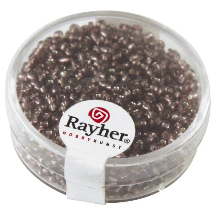 Perles Rocaille Noires 2mm - Lot De 40g (+2000 Perles) - Loisirs Créatifs