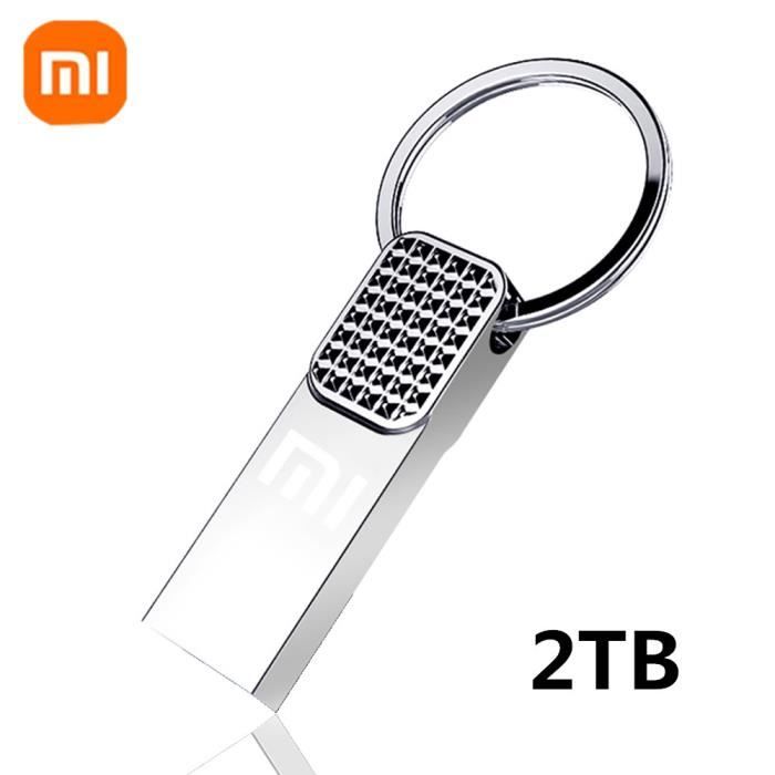 Xiaomi MIJIA 2 To Métal USB 3.0 U Disque Flash Clés USB Haute Vitesse Pendrive Portable Clé USB Accessoire TYPE-C- 2TB[A272649]