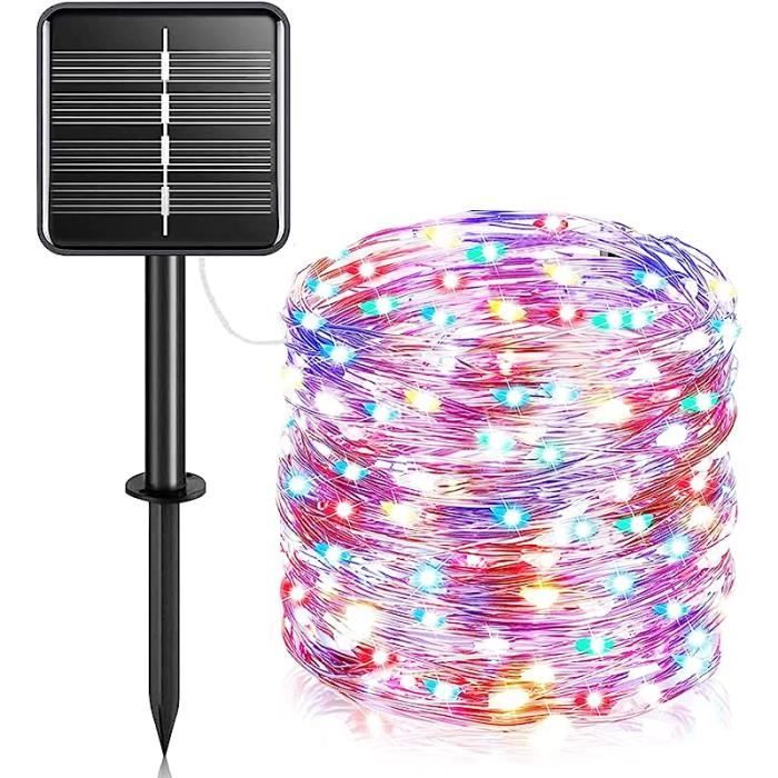 Guirlandes Lumineuses Solaire 22m 150 LED Étanche Décoration Extérieur / Intérieur pour Fêtes, Noël, Mariages, Anniversaire Guirlandes Lumineuses Solaire 22m 150 LED Étanche Décoration Extérieur / Intérieur pour Fêtes, Noël, Mariages, Anniversaire