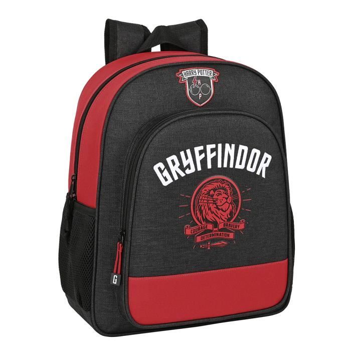 Sac ?� dos adaptable sur chariot enfant Safta - negra y granate - TU - Cdiscount Bagagerie 