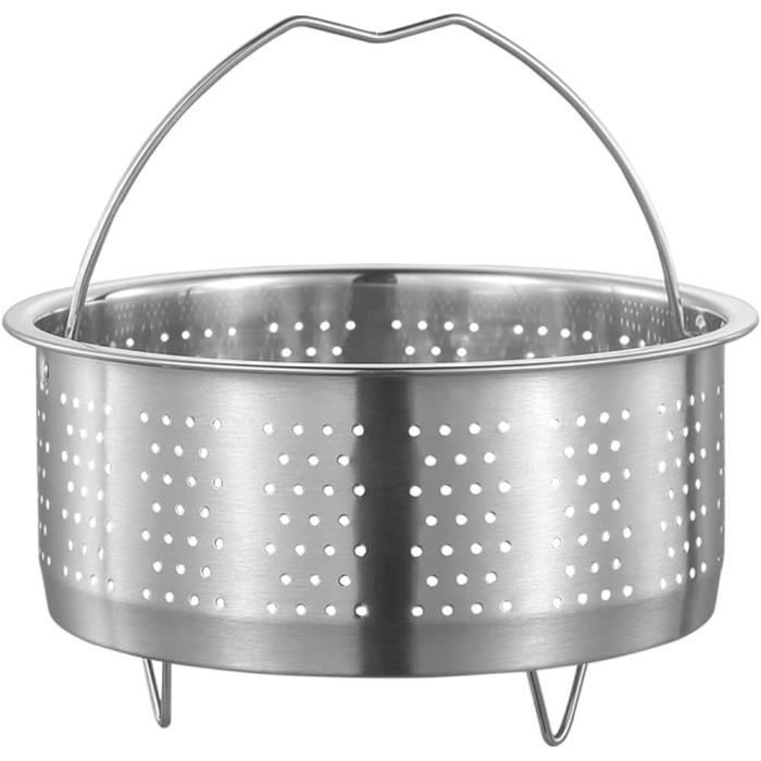 Grilles Vapeur Inox Pliables – 2 Tailles (20 & 22 Cm) Pour Cuisson Vapeur, étagère Ou Refroidissement