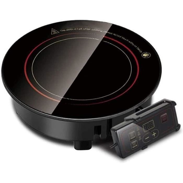 Plaque à Induction Professionnelle 3500W - 35 Cm, Charge Max 75 Kg, 10 Niveaux De Température, Verre Microcristallin - 4