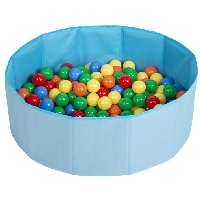 SELONIS Tente 105X90cm/100 Balles Château avec Les Balles Plastiques  Piscine À Balles pour Enfants, Bleu: Babyblue-Bleu-Perle : : Jeux  et Jouets