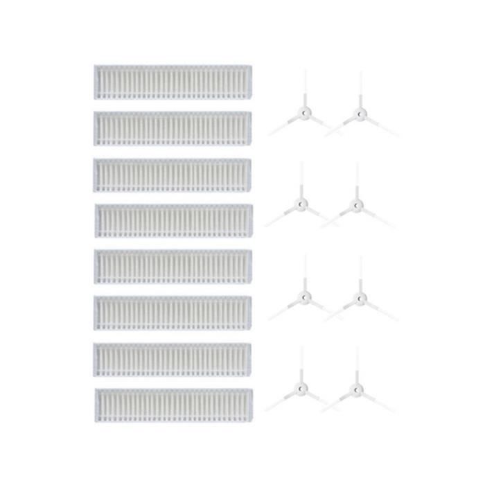 Accessoires de rechange, compatibles avec Rowenta Tefal Explorer X-Plorer Serie 60 RR7455 RR7447WH Robot Aspirateur Main Side Brush Filter Mop Pad Parts