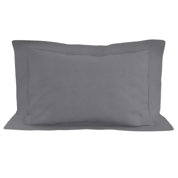 4BABIES - Taie D'oreiller 60x40 Cm Pour Enfant - Lot De 2 Taies D'oreiller Pour Lit Bébé Et Lit 100% Pur Coton - Made In Italy - Fermeture à Enveloppe - Certifié