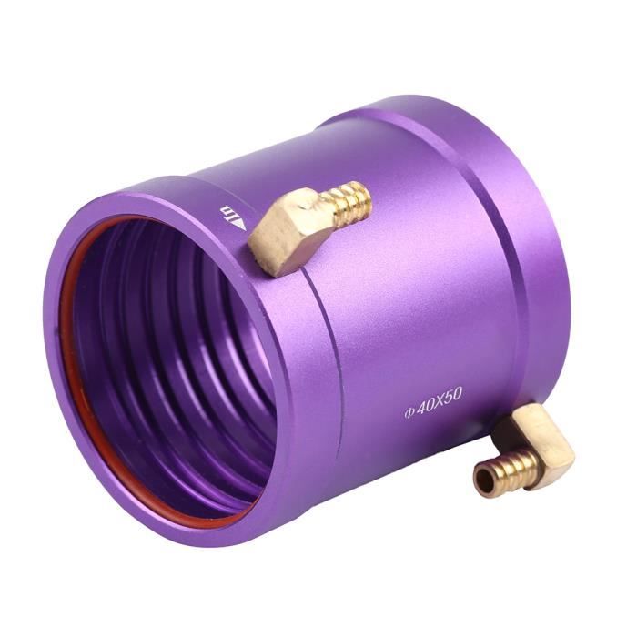AOZU Pompe de Refroidissement par Eau RC Boat 370, Durable Pompe de Refroidissement par Eau 3-6V 370 en Alliage d'aluminium à Faible Bruit et Pratique avec Interrupteur pour Bateaux RC ESC