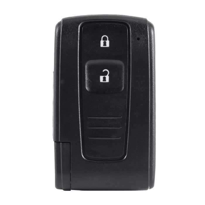 Coque clé télécommande rechange 2 boutons pour Toyota Avensis Corola Verso
