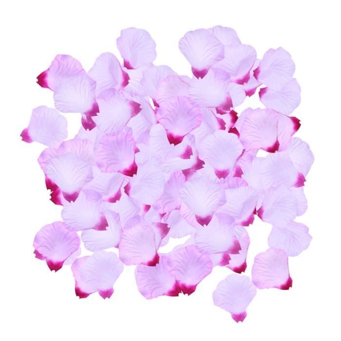 200 Pétales De Roses Artificielles - Soie Décorative Pour Mariage, Saint-Valentin - Mix Couleurs