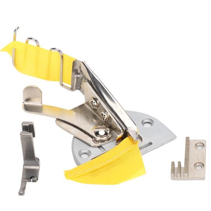 Accessoire De Reliure à Double Pli Pour Machine Coverstitch - Type B - Coupe 41.28 Mm / Finition 12.7 Mm - Modèle KP-104 - Compatible Janome Coverpro