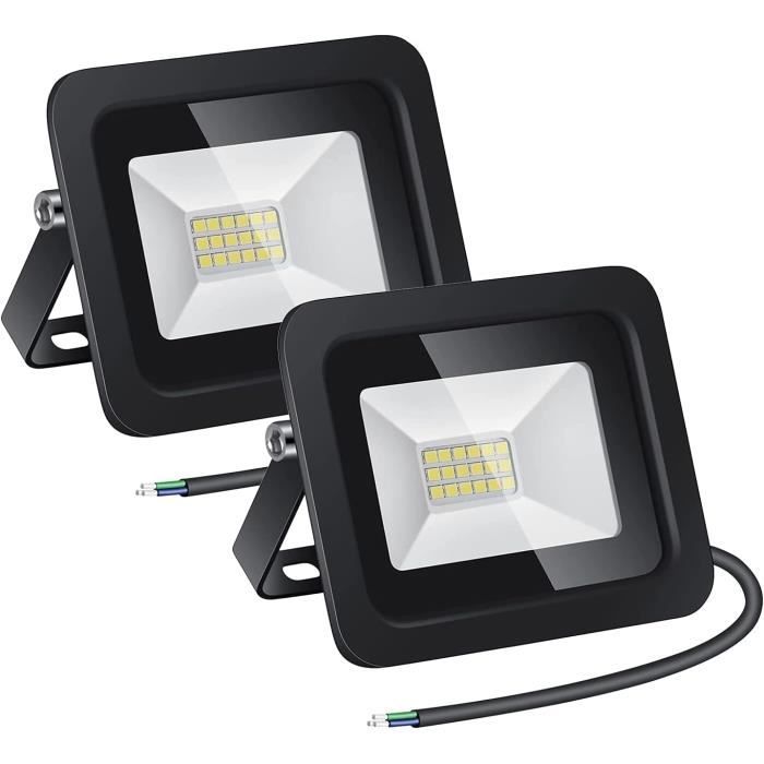 Treoir Projecteur LED Exterieur,30W 3000LM Spot LED Extérieur,3500K