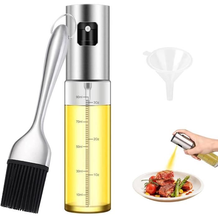 Pulvérisateur d'huile d'olive - pour la cuisson - 210 ml - vaporisateur Pulvérisateur d'huile d'olive - pour la cuisson - 210 ml - vaporisateur