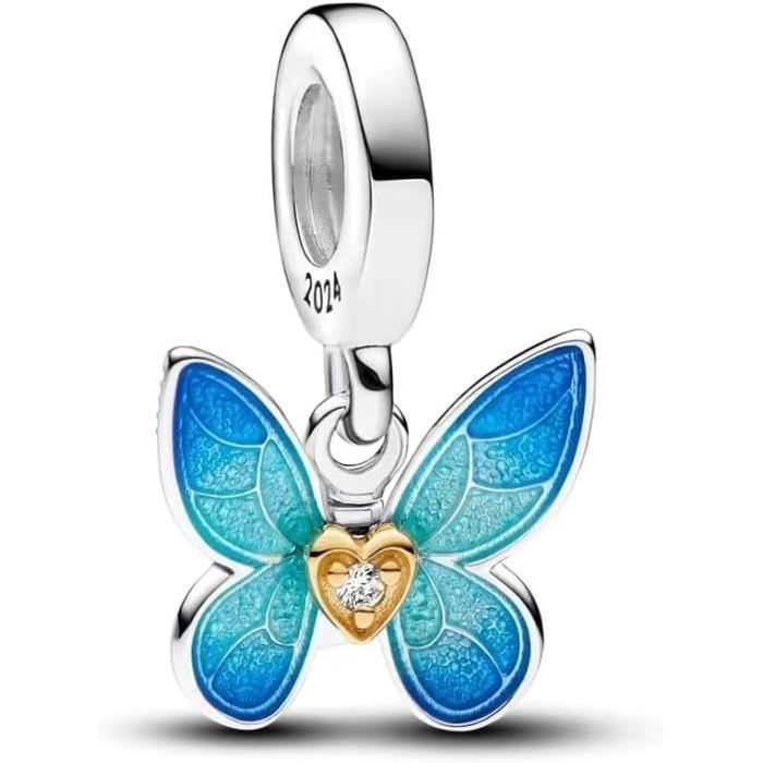 Pendentif Sainte Famille Barcelone – Breloque Bracelet Style Pandora – Charm Monument Gaudí – Gravure 'Barcelona With ❤️'