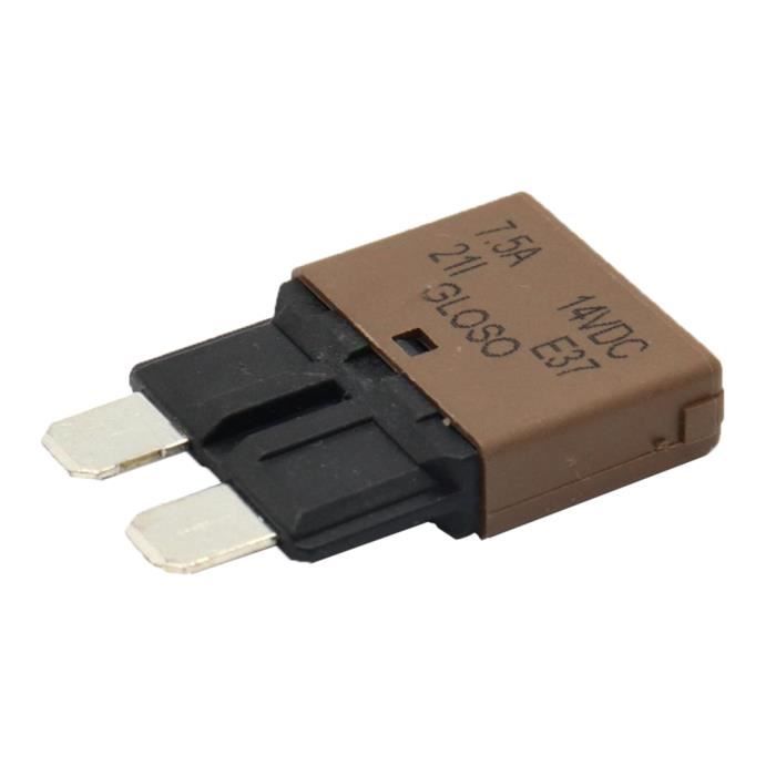 Fusible Universel Automatique de Disjoncteur Réarmable 12V / 24V 7.5A