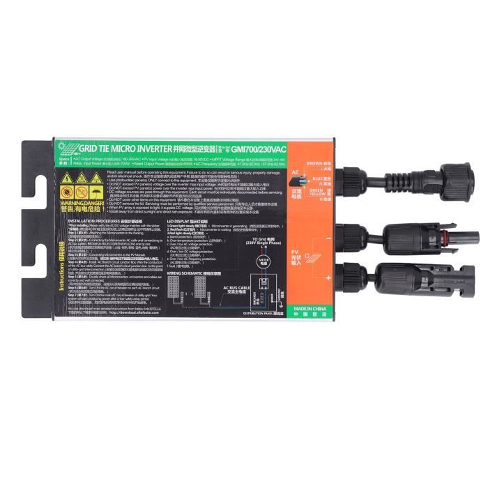 Onduleur solaire 8000W 60A MPPT 10KVA hors réseau 48V 220V pur – 54 Energy - Renewable Energy Store Onduleur solaire 8000W 60A MPPT 10KVA hors réseau 48V 220V pur – 54 Energy - Renewable Energy Store